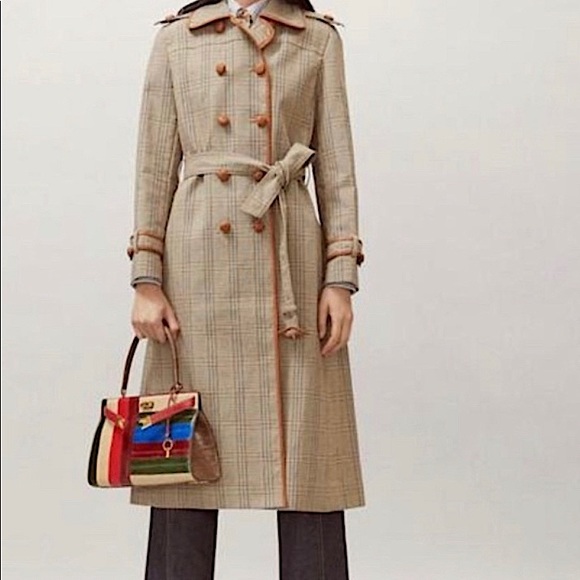 Tory Burch Handbags - Tory Burch Colorblock Patchwork Eel Leather Lee Radziwill Shoulder Bag NWT